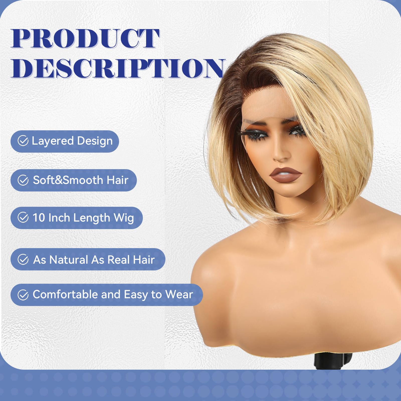 HairCube T-part lace design blends seamlessly for realistic scalp appearance