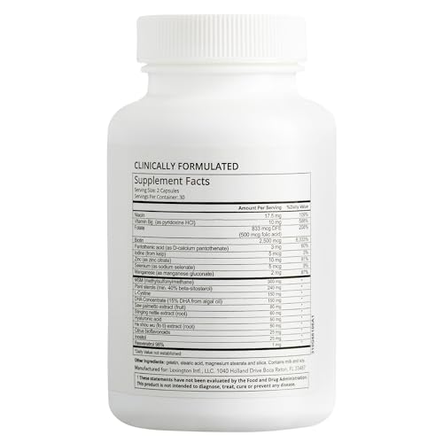 Hairmax bottle pour illustrating easy daily dosage for hair vitality