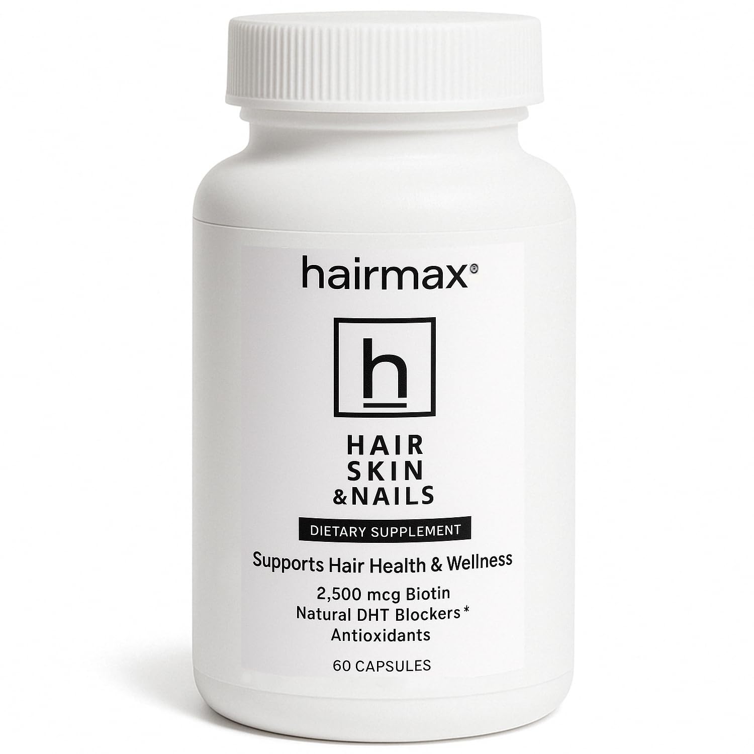 Hairmax bottle view for daily hair health support