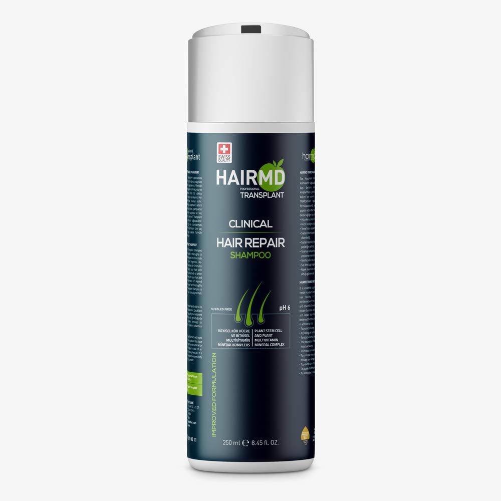 HairMD repair foam 150ml pump delivers hydration to soothe scalp after transplant
