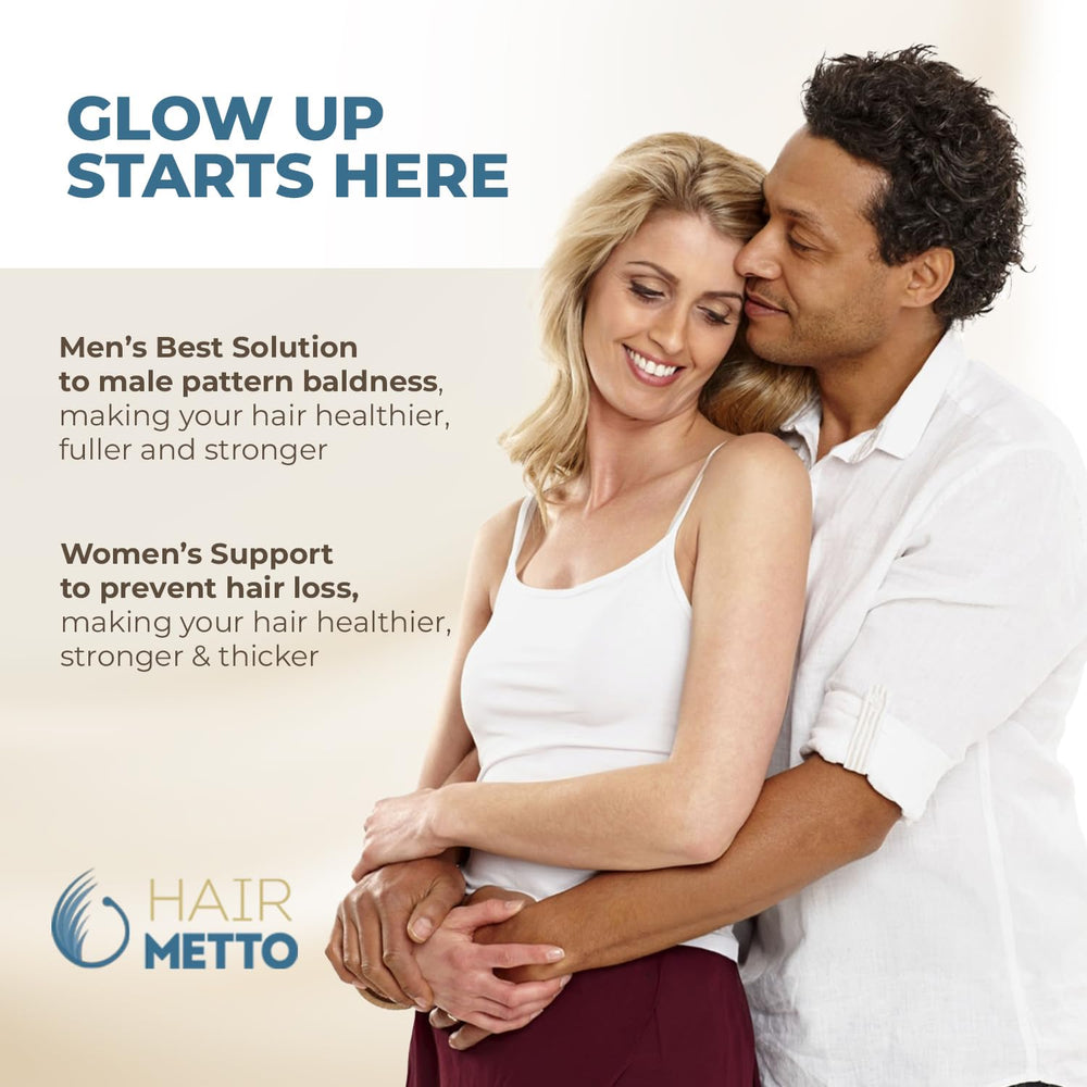 HAIRMETTO packaging box showing branding and product details.