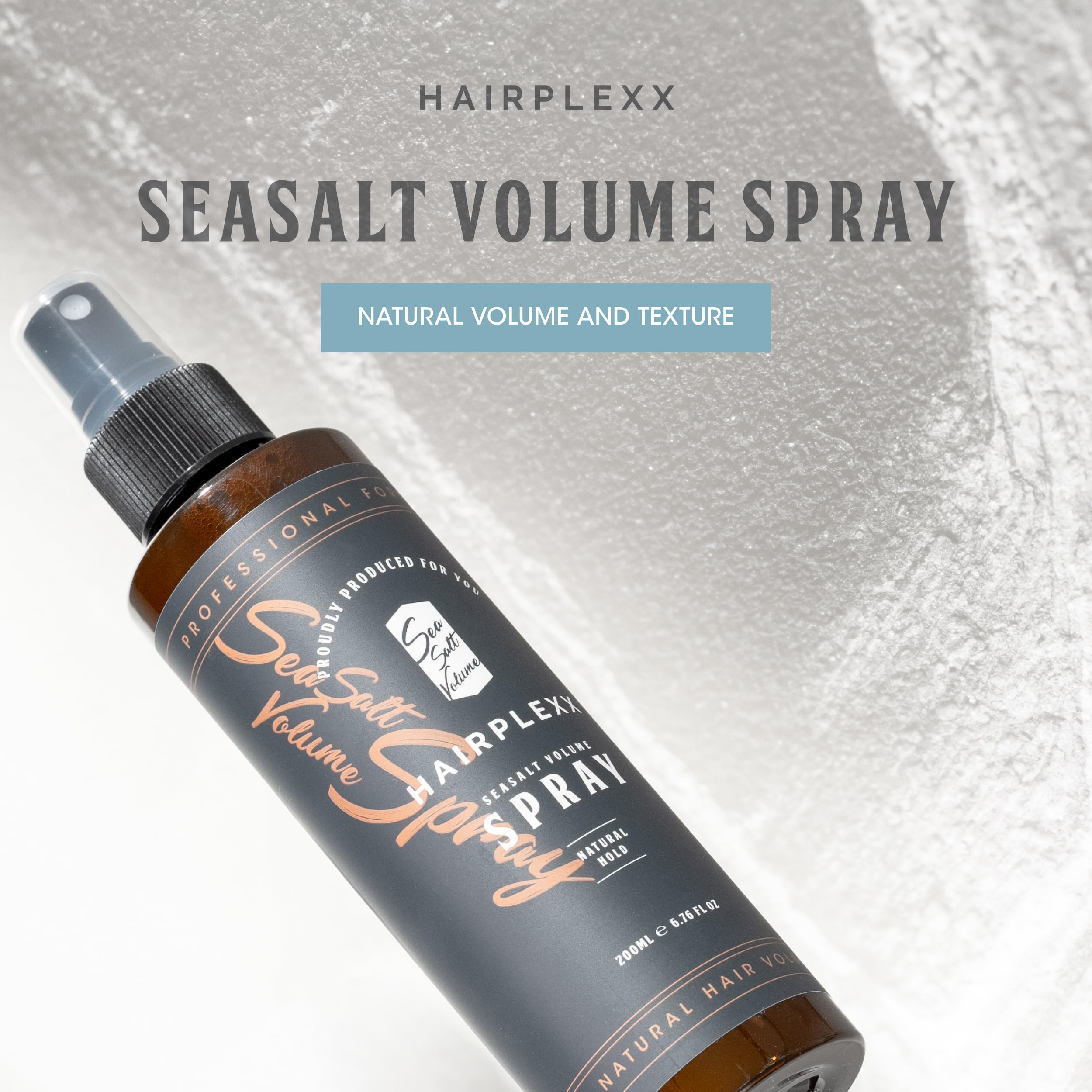 Hairplexx Sea Salt Volume Spray suits both men and women.