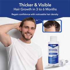 Hair Regen six-bottle supply kit supports an extended treatment routine.