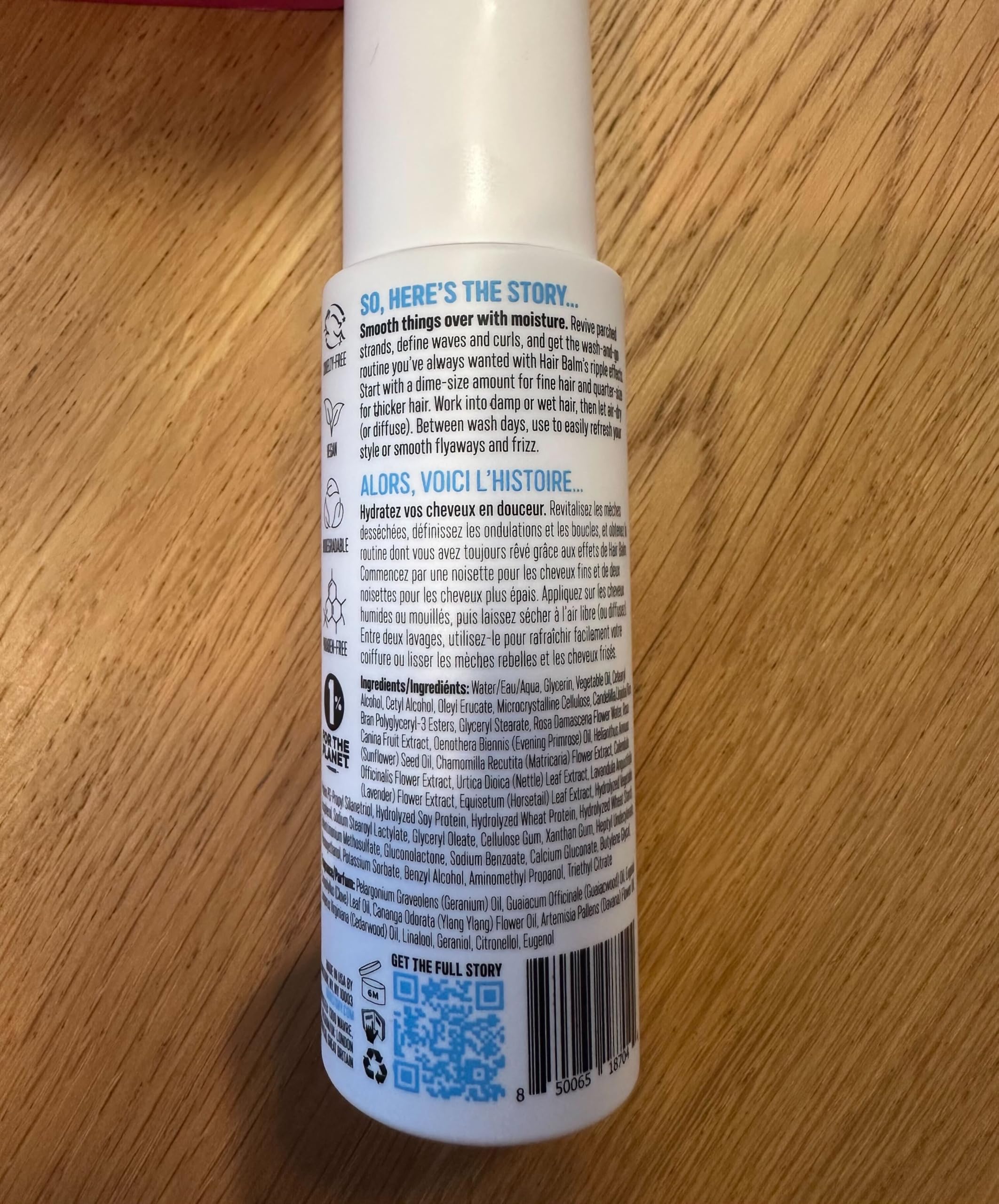 Hairstory 4oz packaging is travel-friendly and convenient.