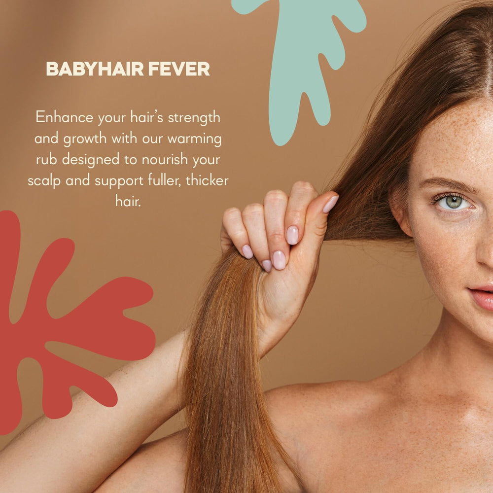 HairTry Babyhair Fever scalp application shows precise dosing for thinning hair