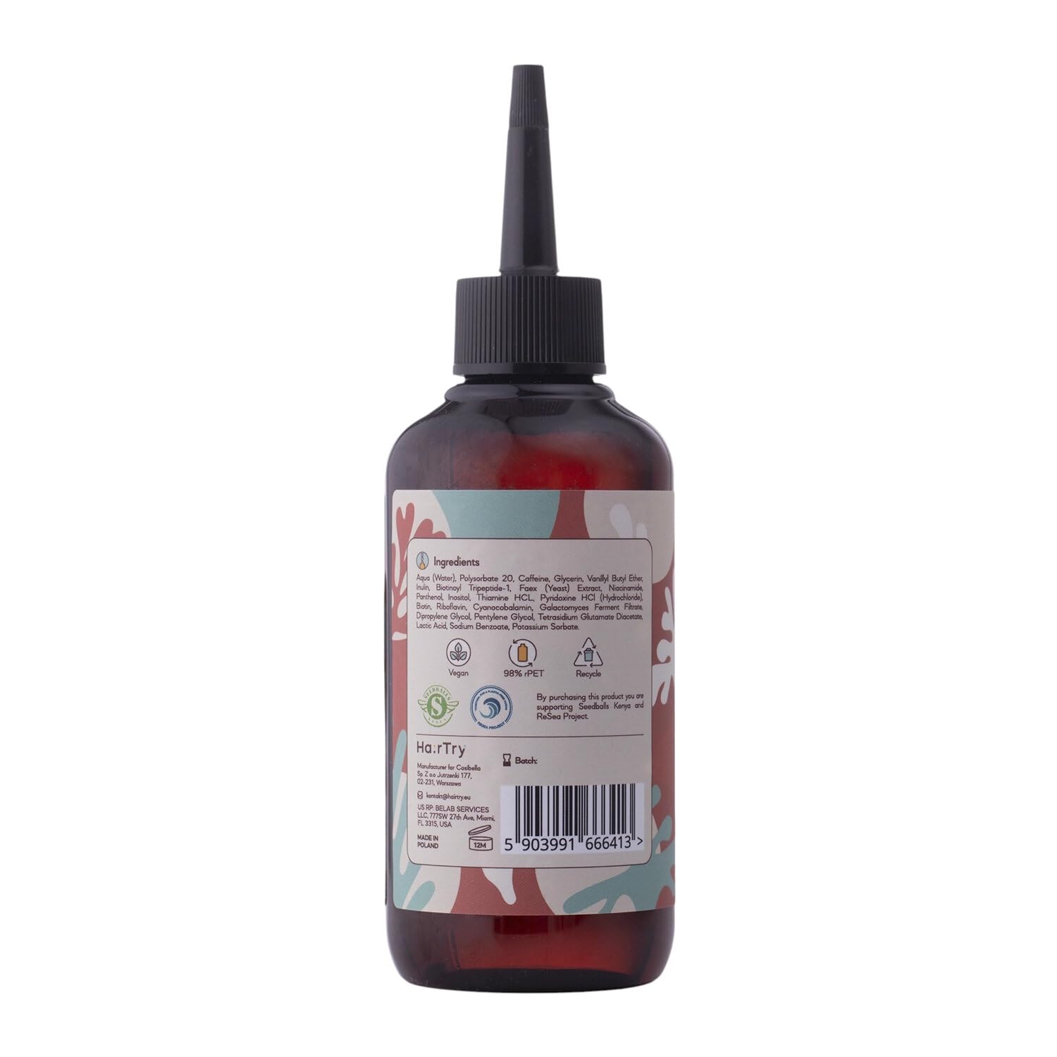HairTry Babyhair Fever fine-hair resilience image conveys a stronger look after use