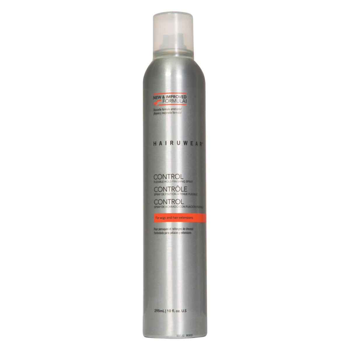 Hair u wear strong hold spray bottle showing fast-drying performance for wigs