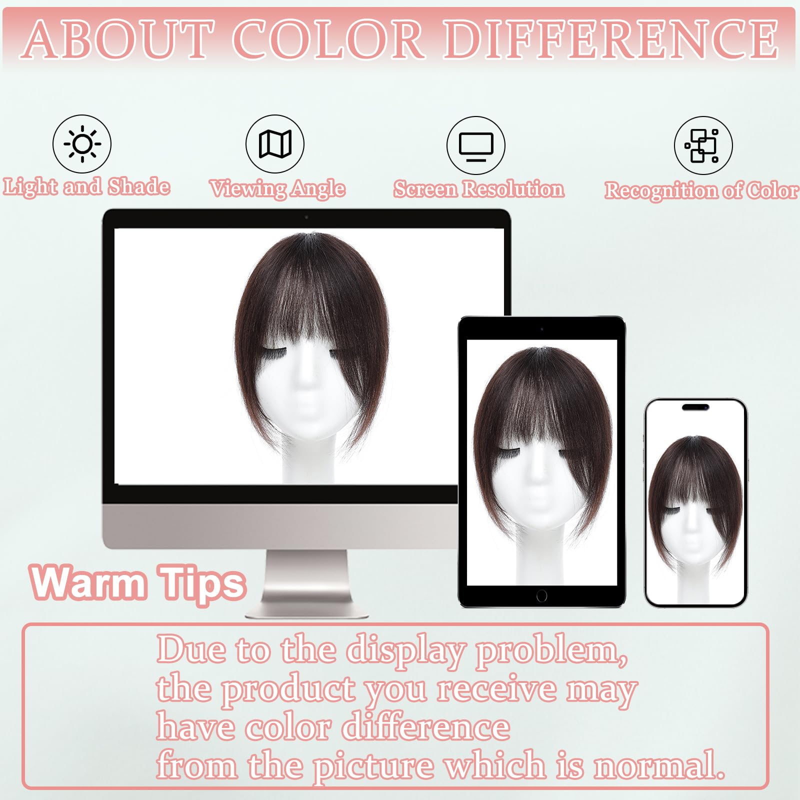 HAITOO daily wear bangs clip for quick instant transformations