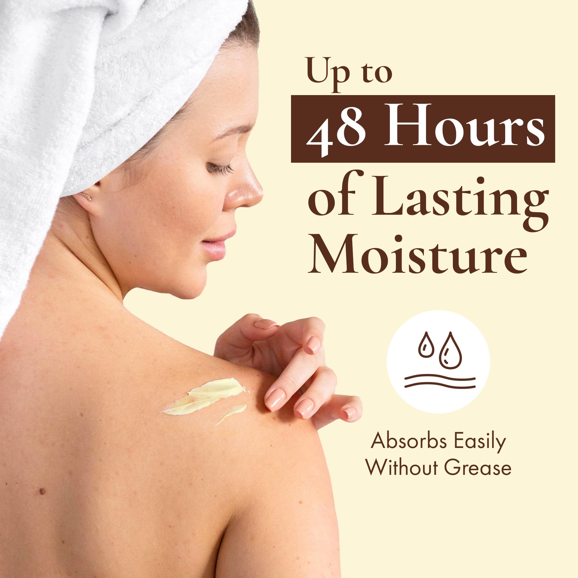 HalalEveryDay lotion and body care with cocoa butter, creamy texture for DIY projects.