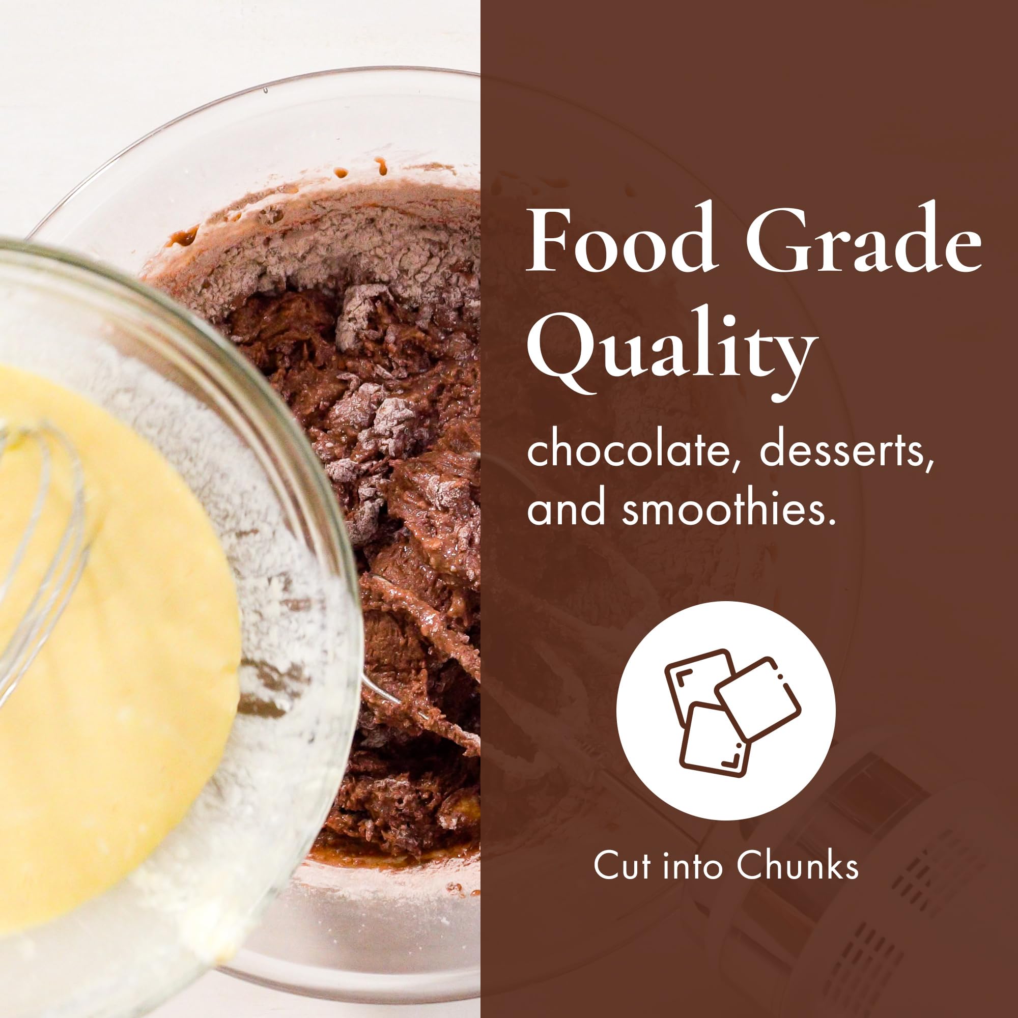 HalalEveryDay soap and skincare demo featuring cocoa butter's natural, unrefined quality.