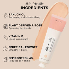 HALEYS Re-set swatches show long-wear matte finish under lights