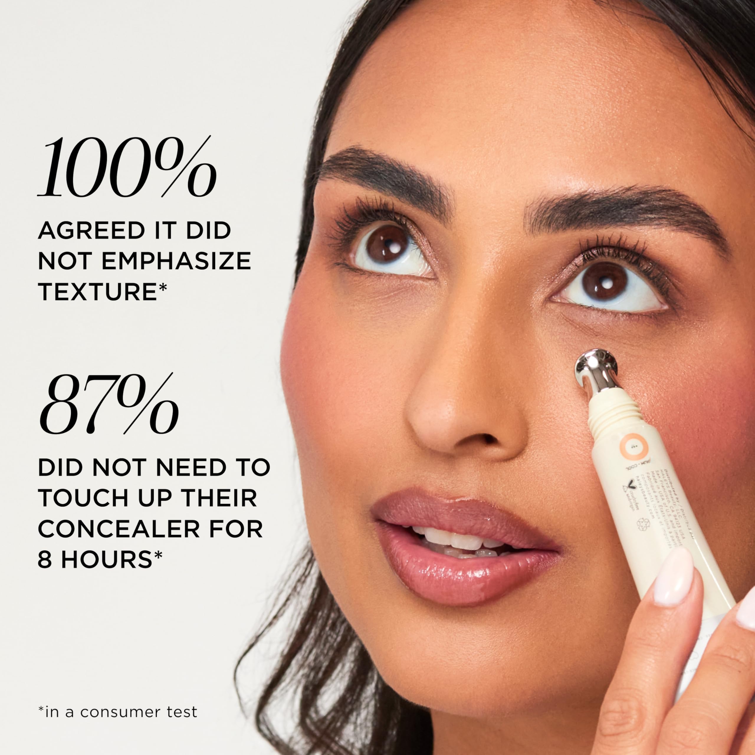 HALEYS Re-wind color-correcting-look helps even skin tone for a refreshed appearance.