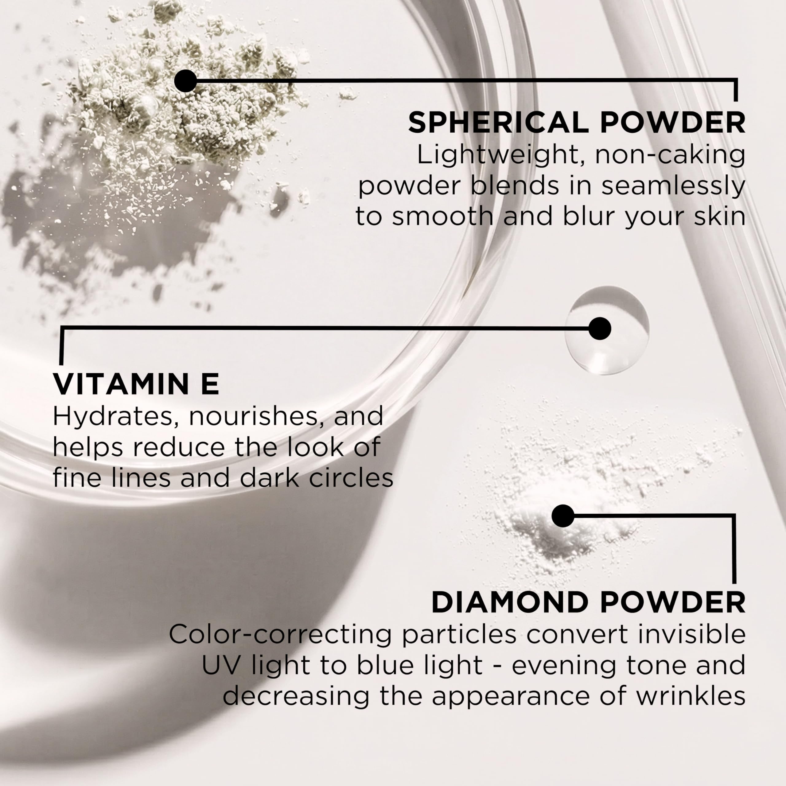 HALEYS Re-wind diamond-powder-blur brightens and smooths the under-eye area.