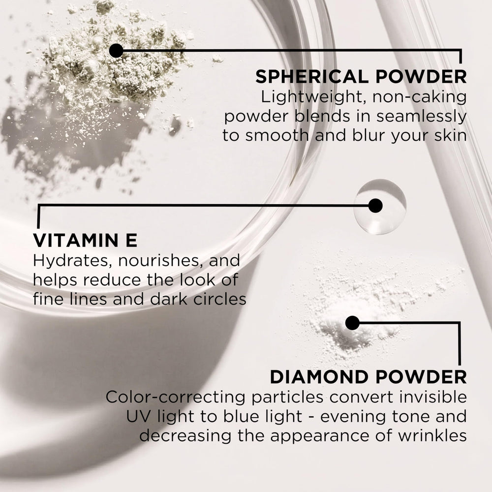 HALEYS Re-wind diamond-powder-blur brightens and smooths the under-eye area.