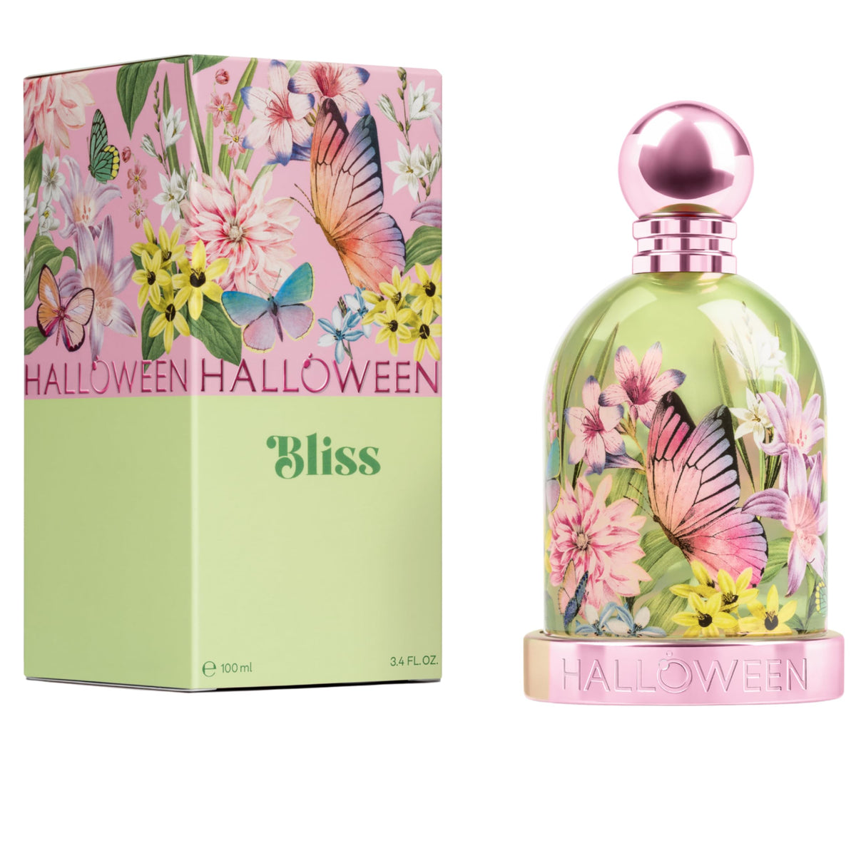 Halloween Bliss EDT bottle front view for daily wear.