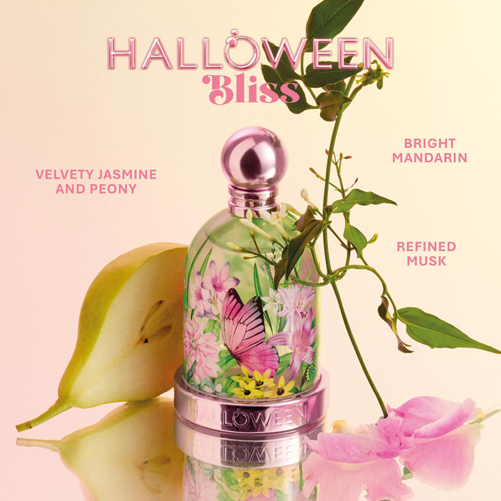 Fragrance spray mist suggesting light, refreshing application.