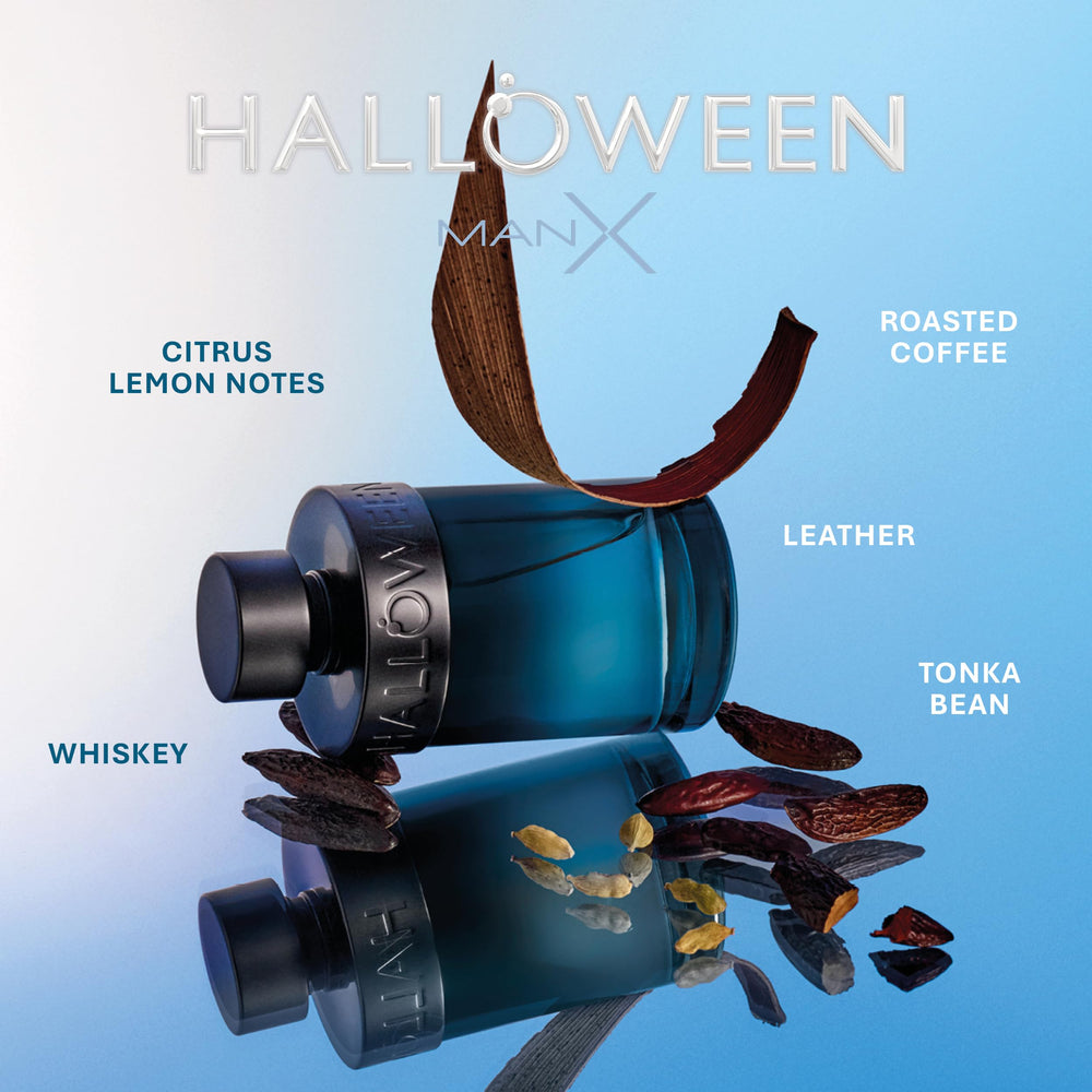 Halloween Man X coffee and leather hints for a bold impression
