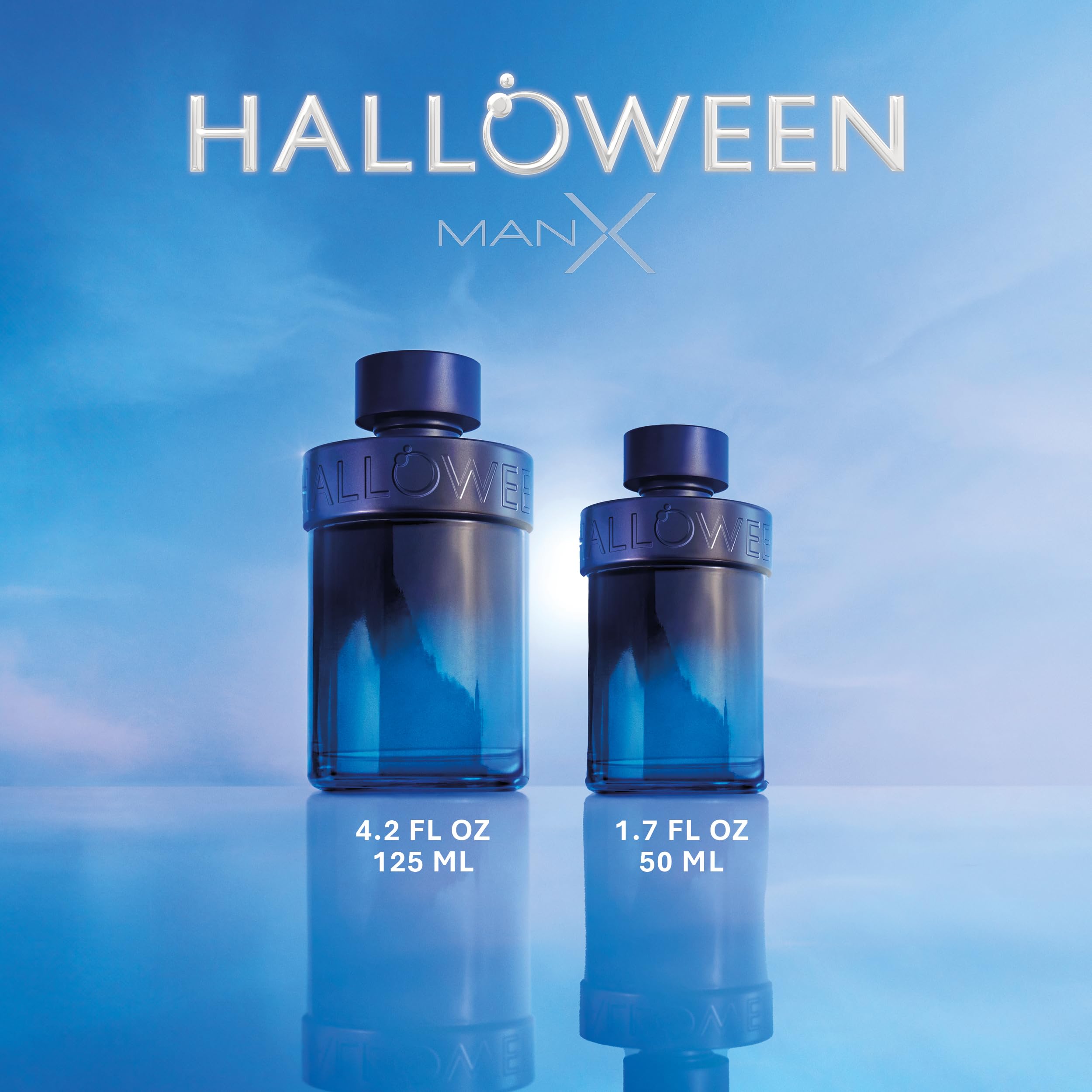 Halloween Man X compact 1.7 fl oz bottle for easy everyday carry