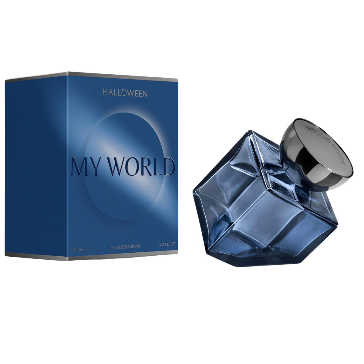 Halloween My World EDP bottle front view for refined daily presence.