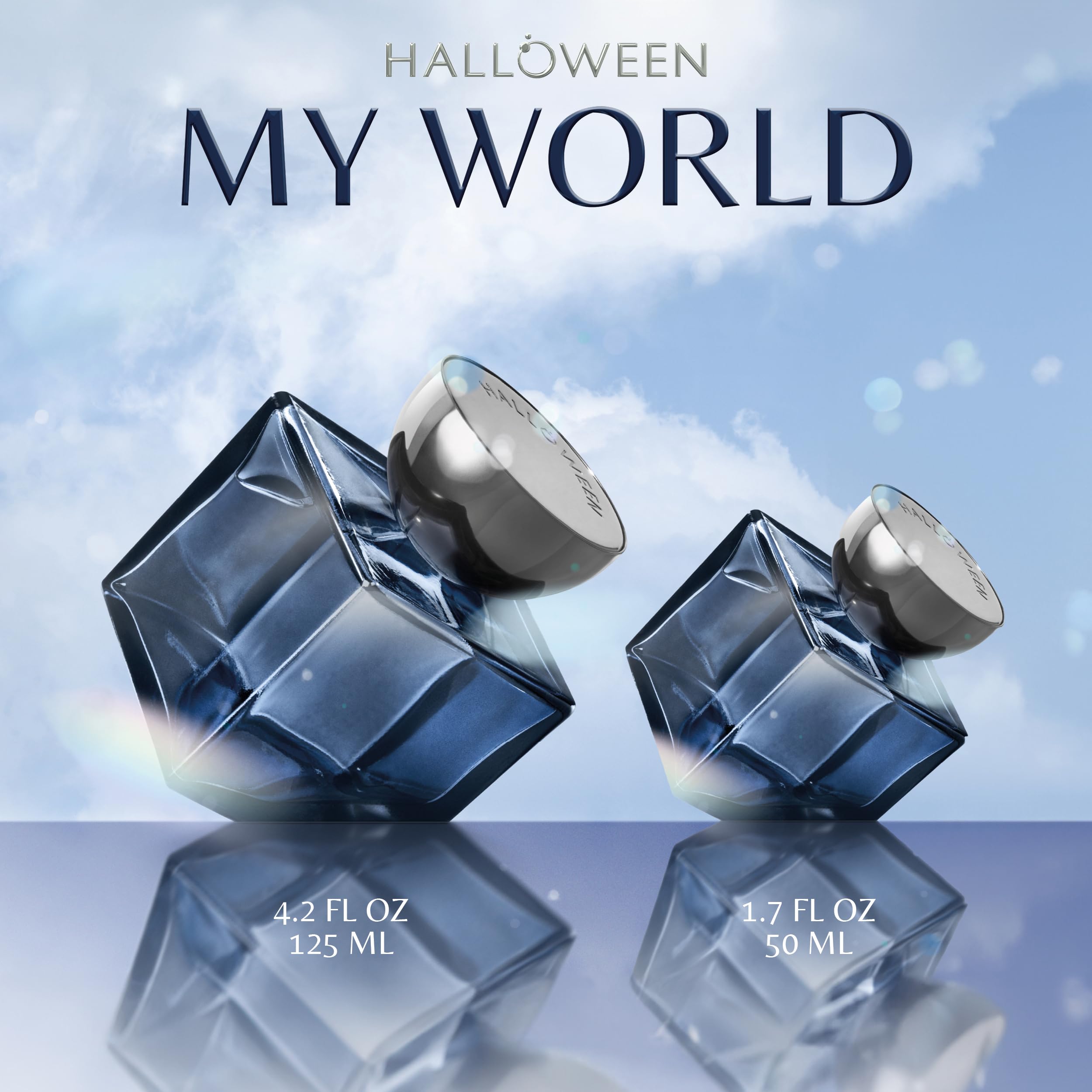 Vetiver and sage hints in Halloween My World evoke refined masculinity