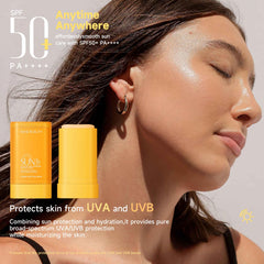Halo East Sunscreen Stick Body 2-2-Inch Curved Design enables quick outdoor coverage.
