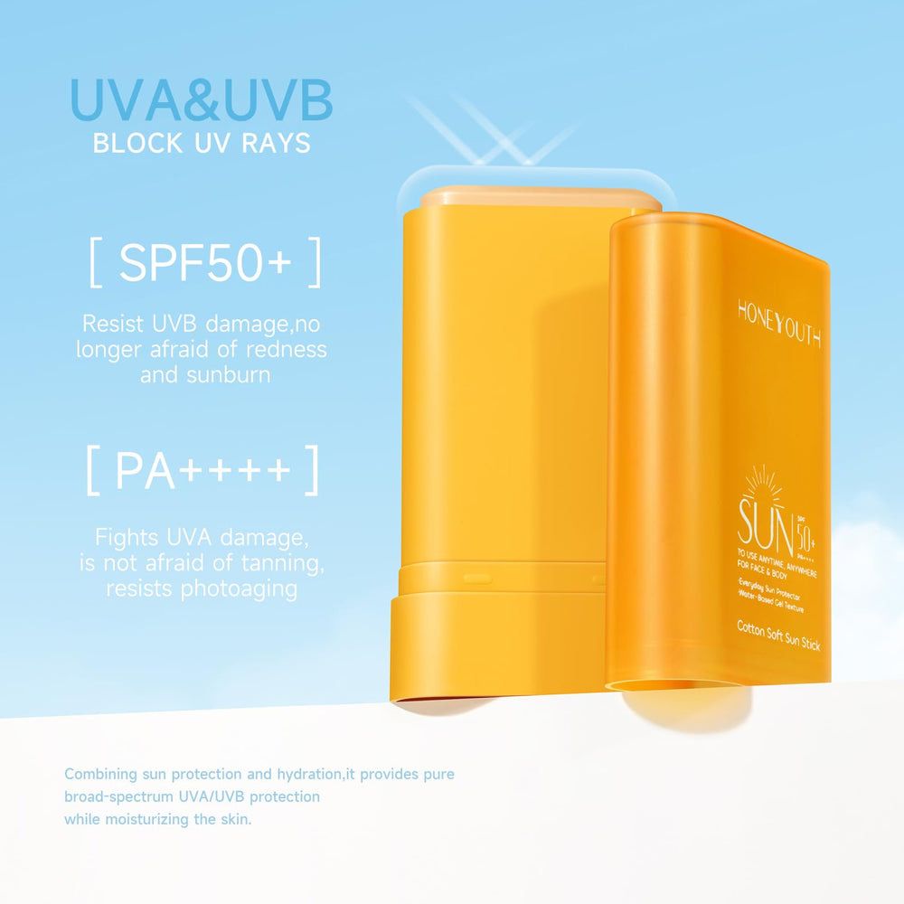 Halo East Sunscreen Stick Face Easy Application for fast, mess-free reapplication.