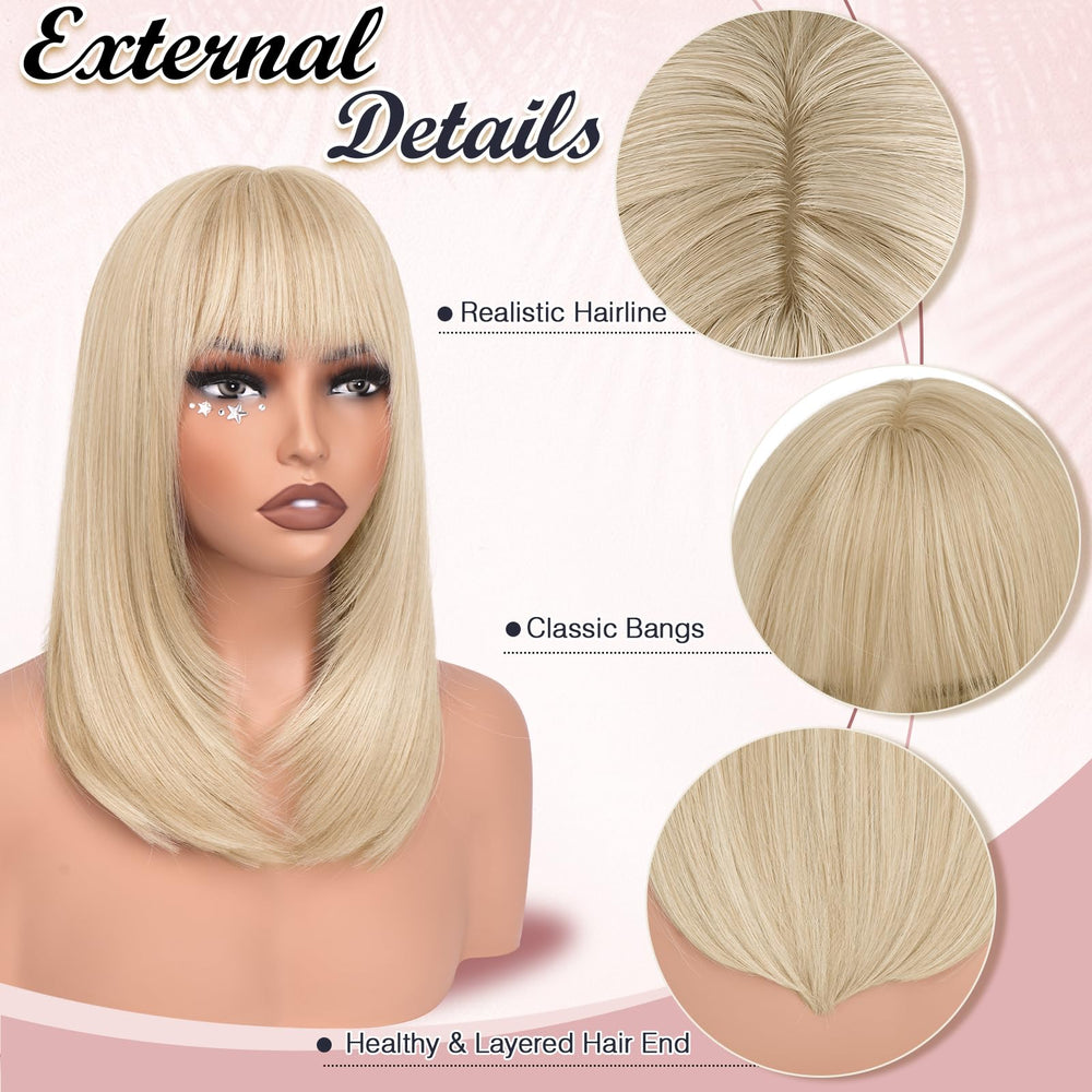 Haloo wig packaging box with accessories for easy gifting and setup