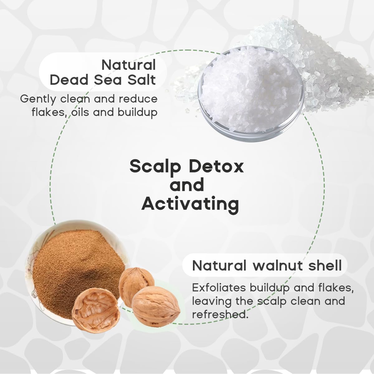 HALOVIDA packaging emphasizes cruelty-free formula and natural exfoliants