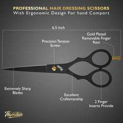 Hamdan hair scissors pouch for safe storage and quick travel.