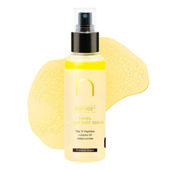 HAMEL Core Glow Mist Serum bottle closeup for peptide-powered radiance