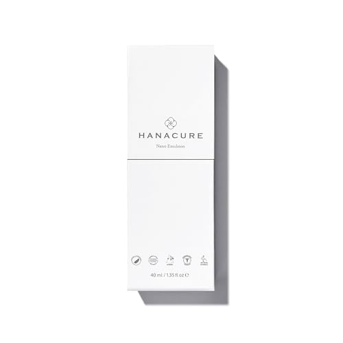 Hanacure Nano Emulsion Moisturizer texture close-up showing lightweight, fast-absorbing feel.