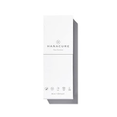 Hanacure Nano Emulsion Moisturizer texture close-up showing lightweight, fast-absorbing feel.