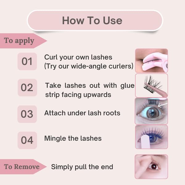 HANAKOKO premium materials keep lashes safe for natural lashes