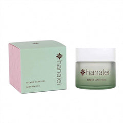 Applying Hanalei Aloe Gel on skin for cooling moisture