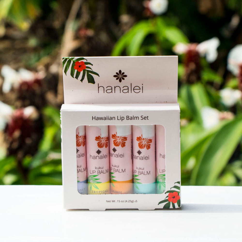 Closeup of Hanalei Lip Balm beeswax texture indicating natural ingredients