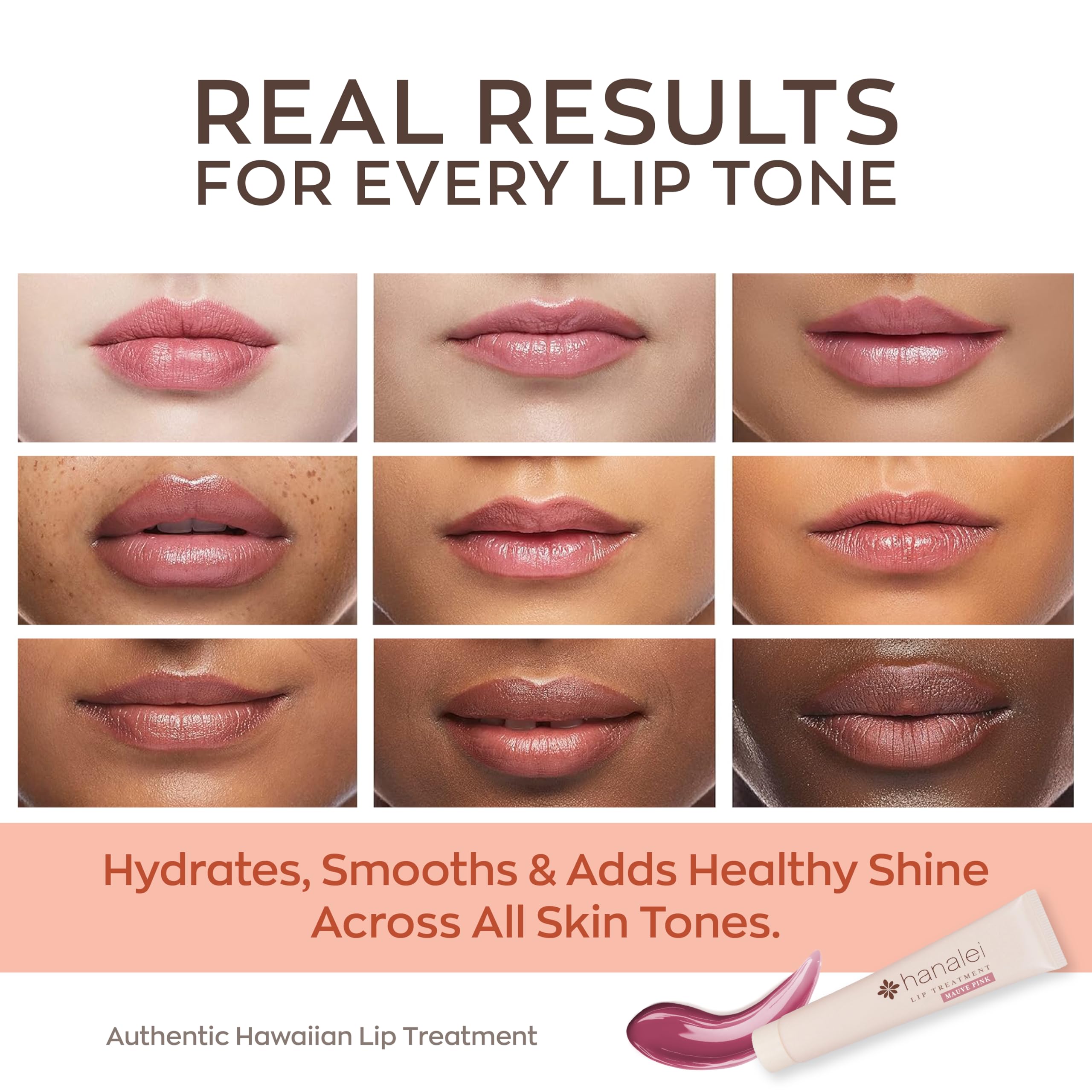 Overnight lip care scene with Hanalei Lip Treatment for morning smooth lips.