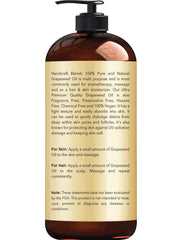 Close-up of golden grapeseed oil texture ideal for massage and skin care