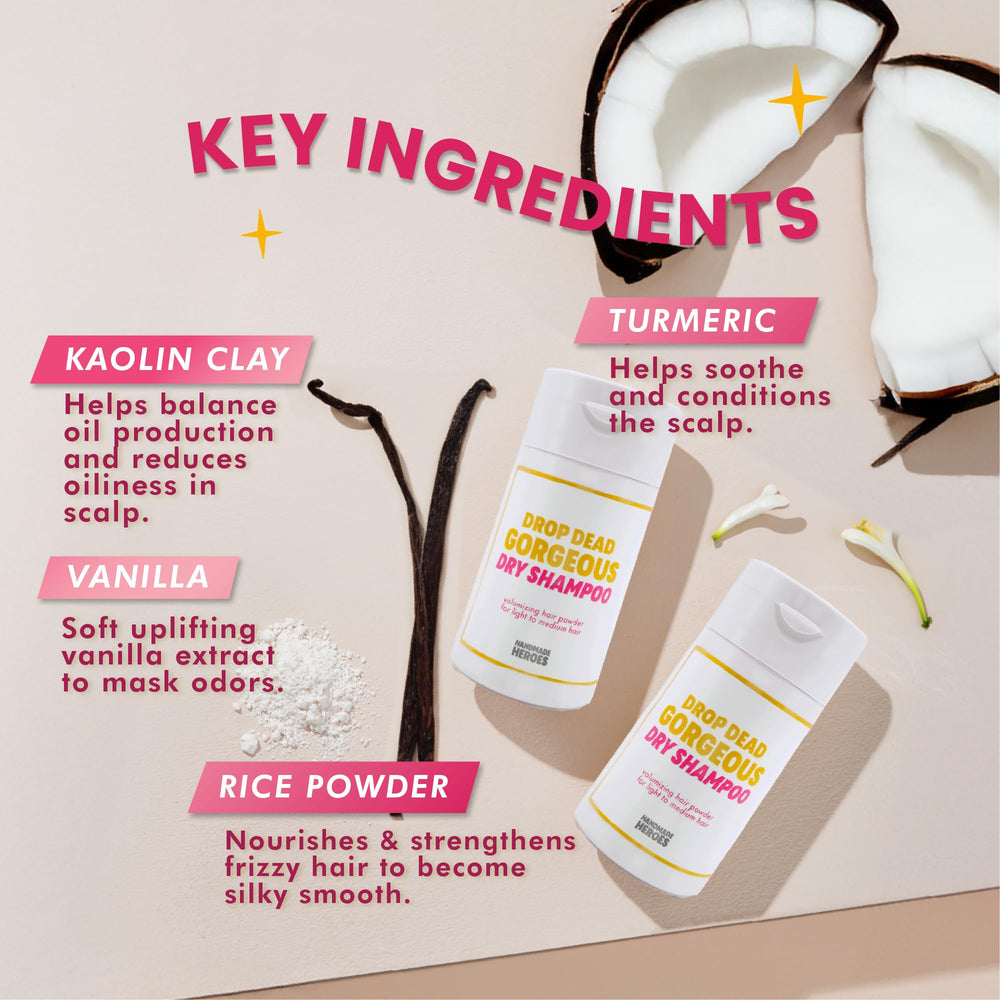Handmade Heroes kaolin clay ingredients close-up