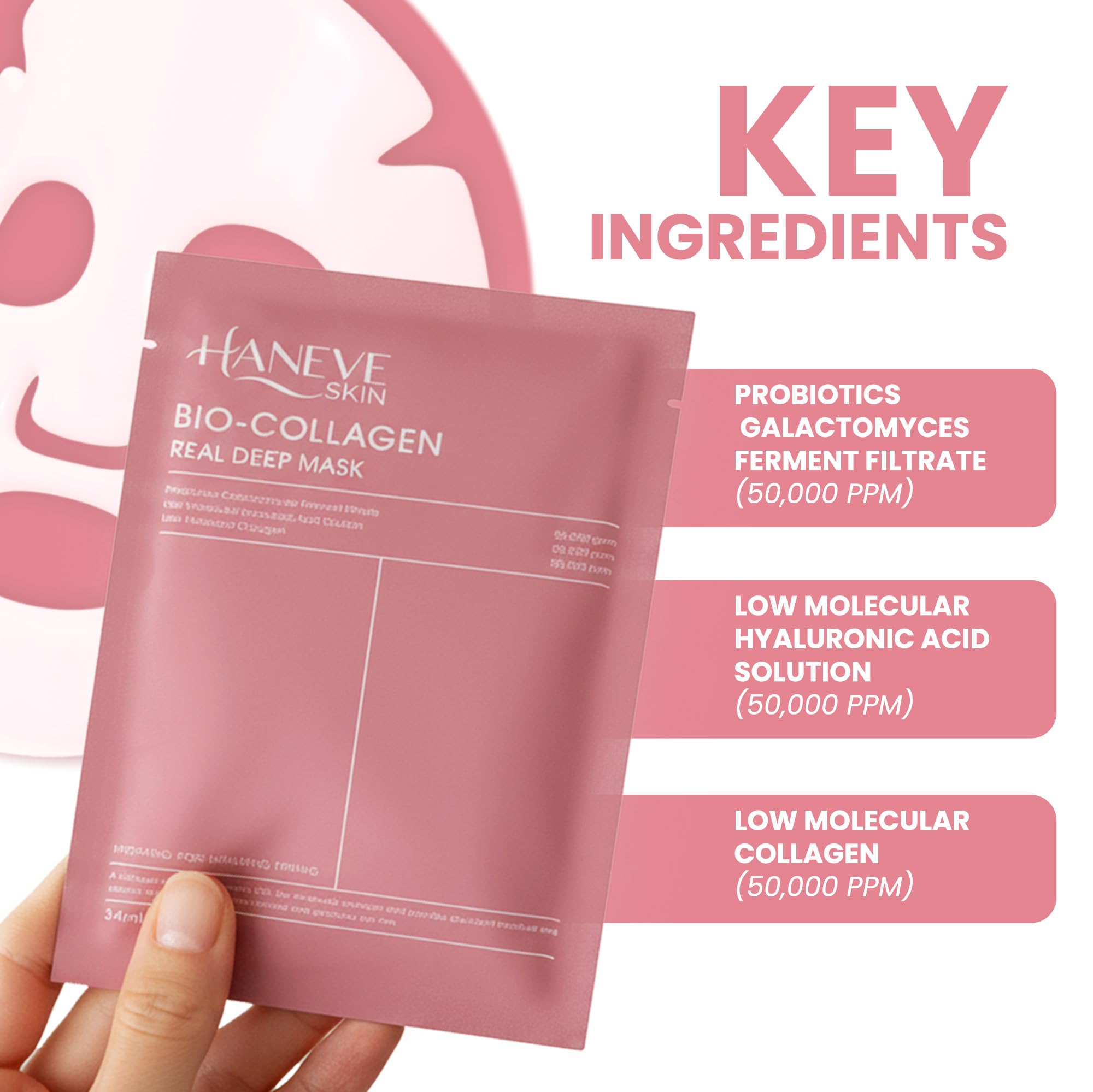 Haneve Skin Bio-Collagen galactomyces ferment filtrate for radiance