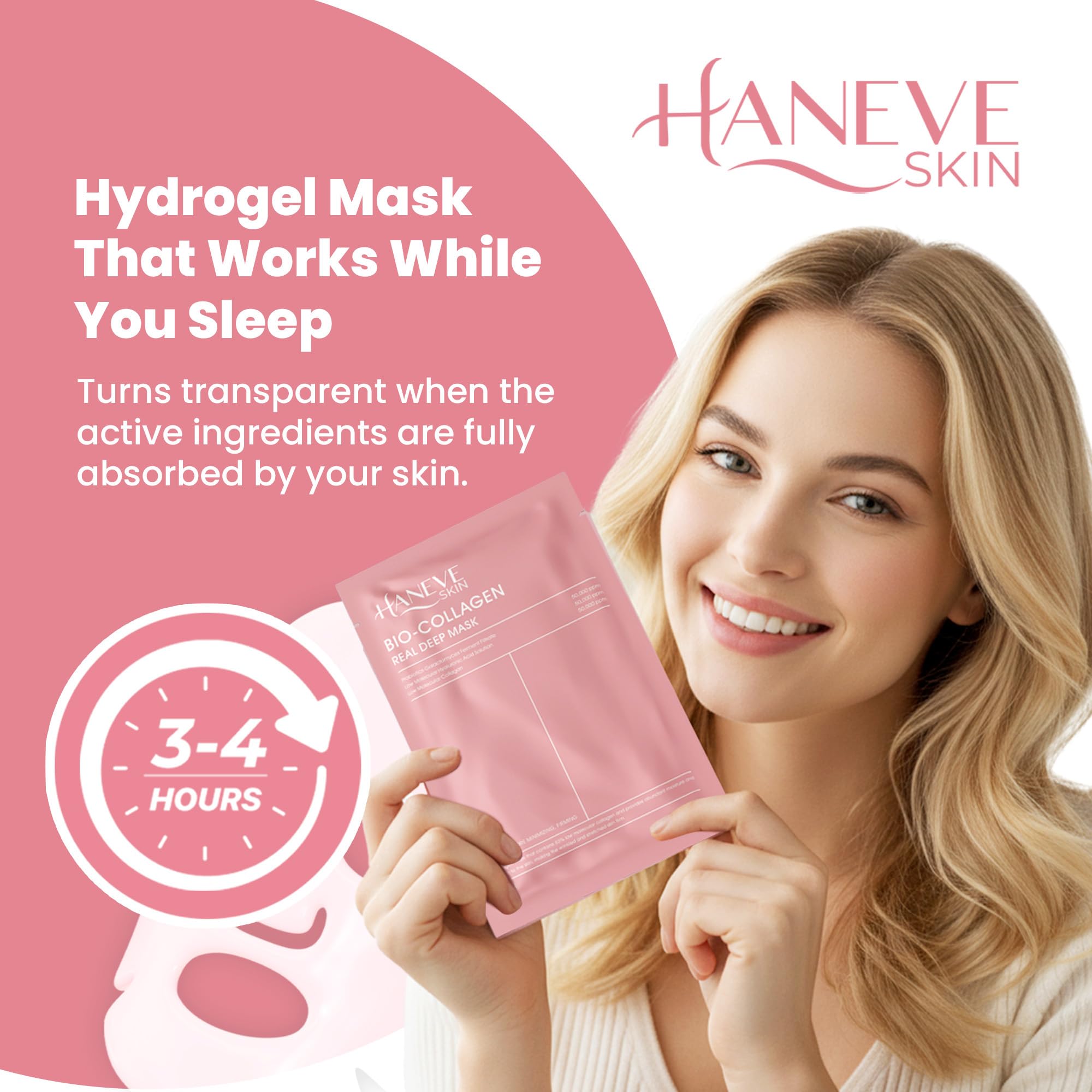 Haneve Skin Bio-Collagen serum drops ready for application
