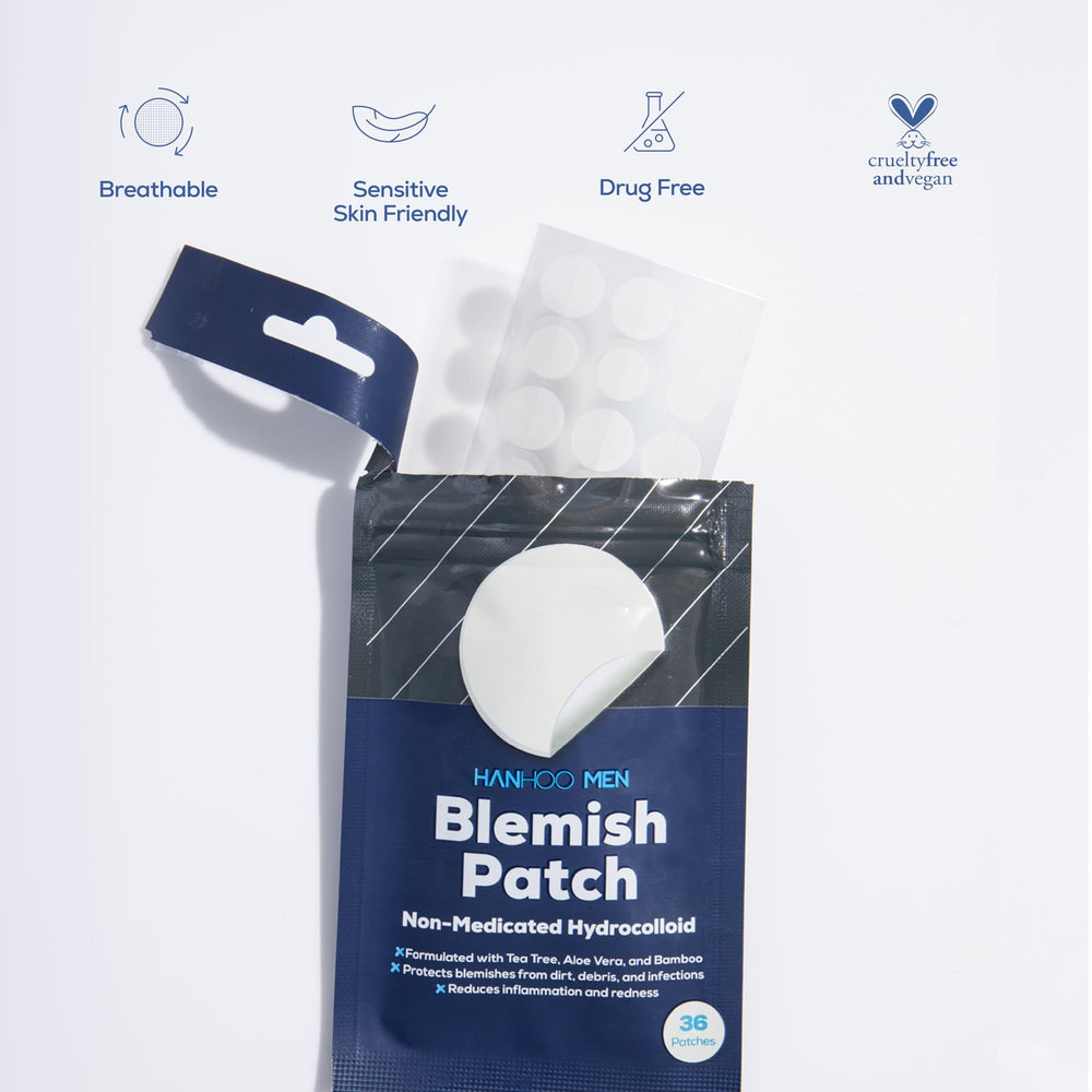 Hanhoo blemish patch closeup reveals thin, breathable edges.