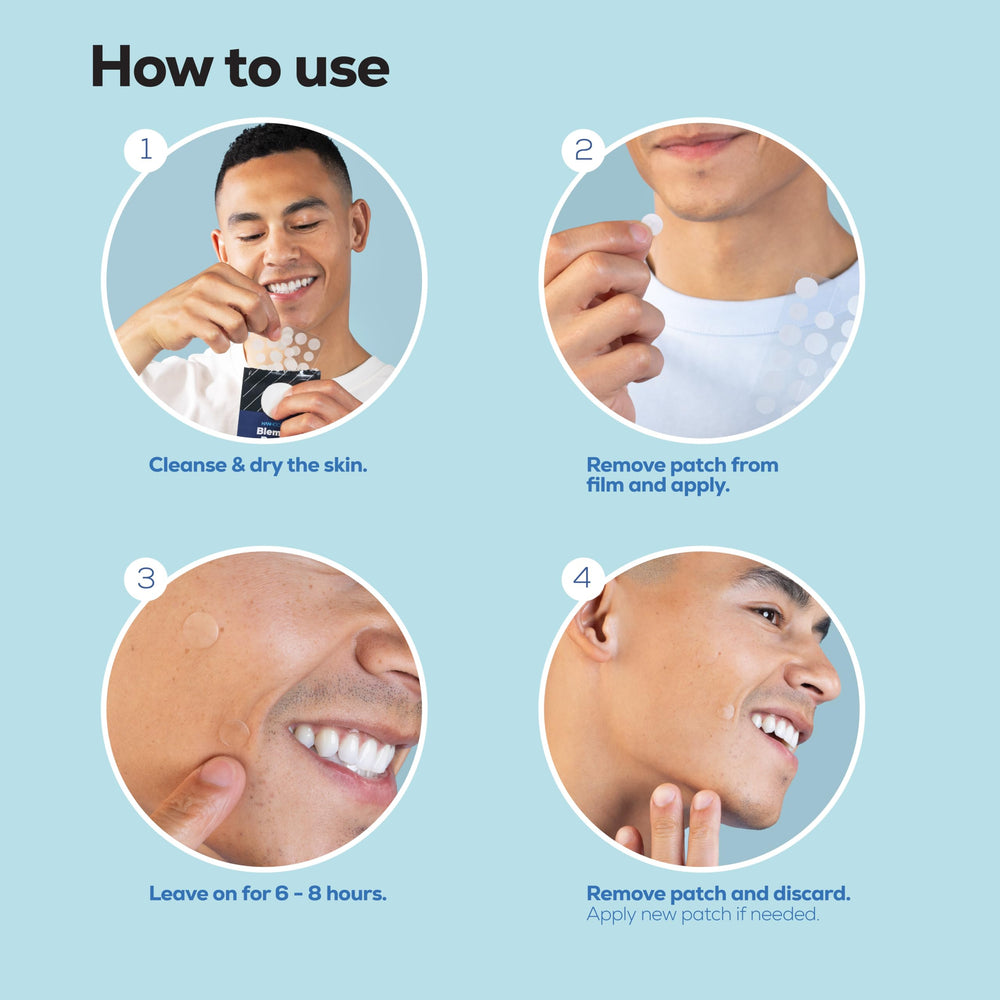 Hanhoo patch in pocket-sized pack for on-the-go skin care.