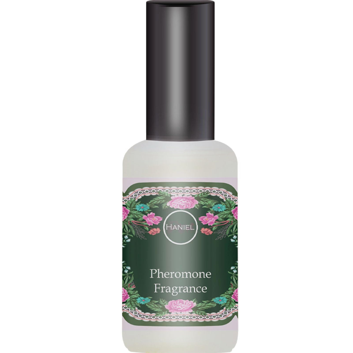Haniel bottle pour shows smooth spray for daily confidence and attraction.