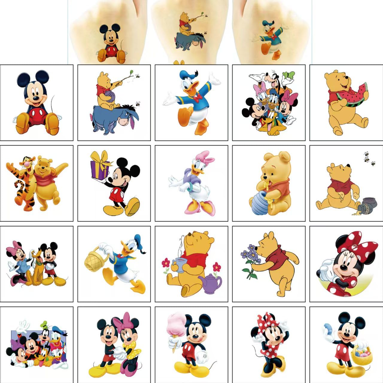 HANISNA kids tattoo designs for crafts, interactive entertainment at events