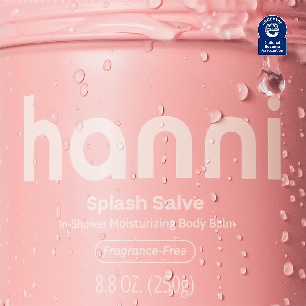 HANNI Splash Salve after-shower glow with less need for extra lotion.