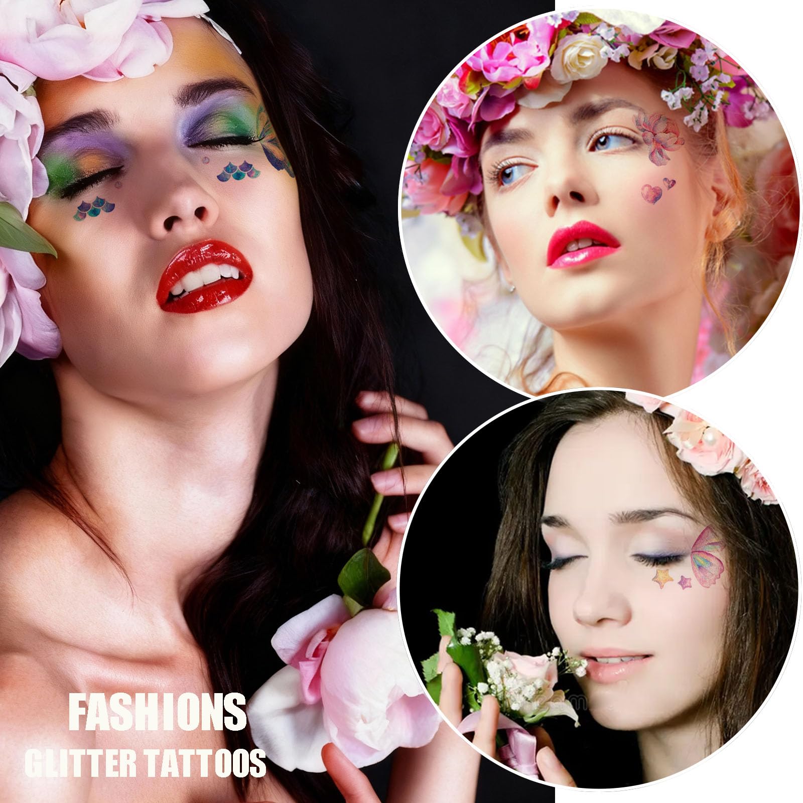 HANSAMU easy-apply water-activated tattoos for quick party-ready looks.