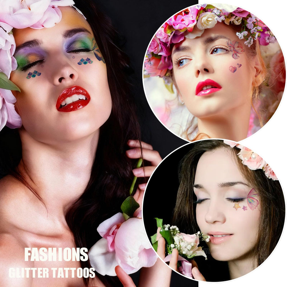 HANSAMU easy-apply water-activated tattoos for quick party-ready looks.