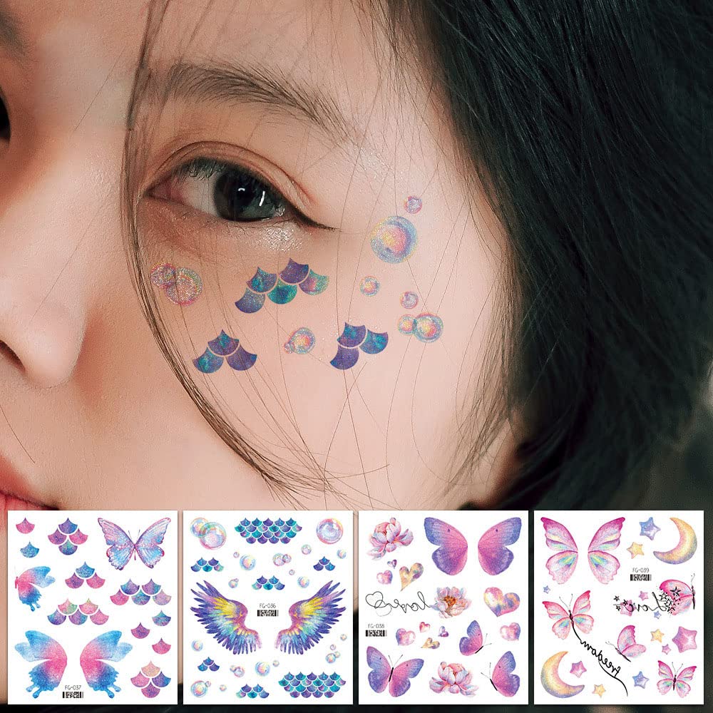 HANSAMU waterproof temporary tattoos stay vibrant at the beach or pool.