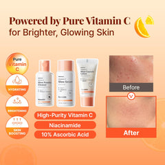 Hanskin Vitamin C Capsule Lotion tube provides lightweight hydration.