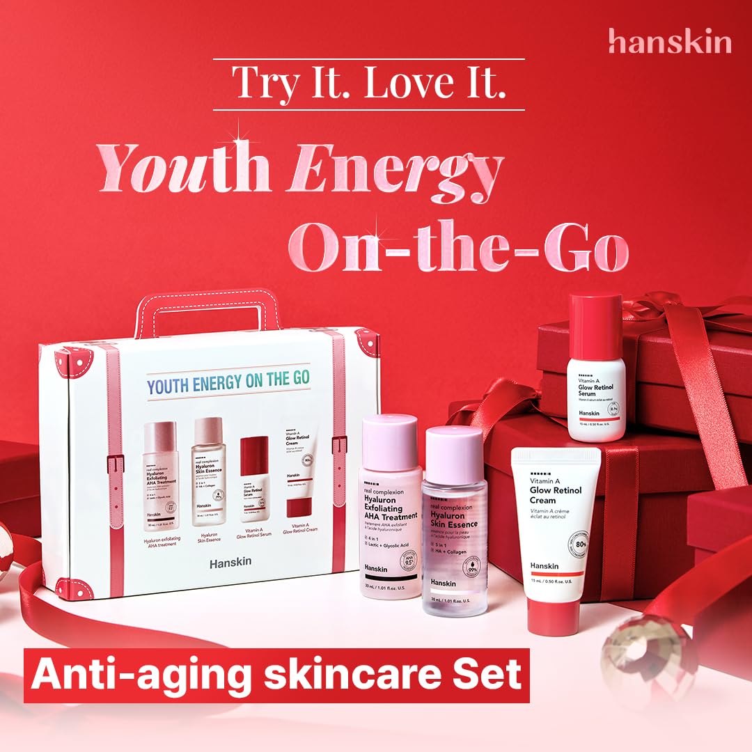 Hanskin Hyaluron Essence: hydrating serum to lock in moisture during travel